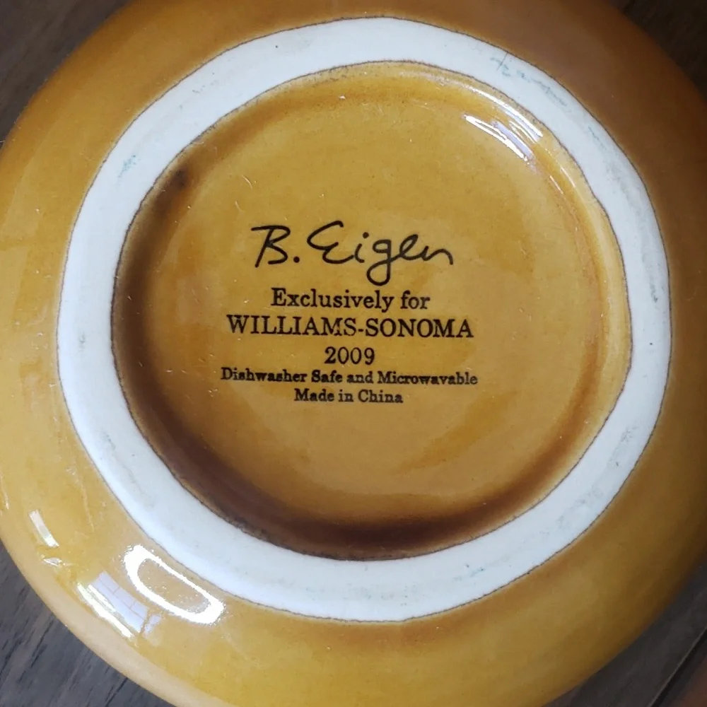 Williams Sonoma Oak & Acorn Ceramic Covered Dish Soup Tureen Bowl